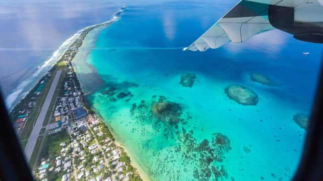Tuvalu menacé par la montée des eaux