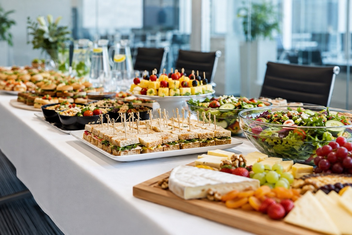 Buffet et plateaux-repas pour réunion